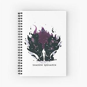 Domain of Shadow MonarchSolo leveling anime gifts Spiral Notebook