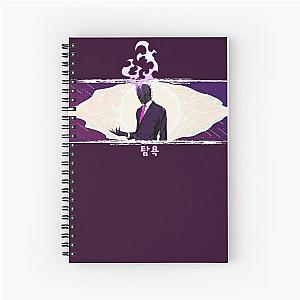 Greed Purple Skyfall - Solo Leveling Spiral Notebook