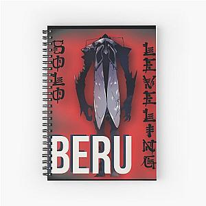 solo leveling beru Spiral Notebook