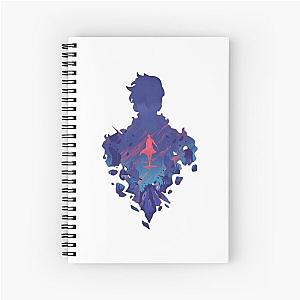 Anime sung jin woo silhouette - Solo Leveling manhwa manga Spiral Notebook