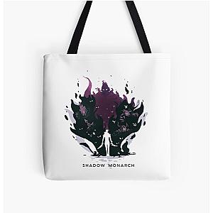 Domain of Shadow MonarchSolo leveling anime gifts All Over Print Tote Bag