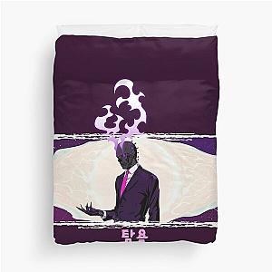 Greed Purple Skyfall - Solo Leveling Duvet Cover