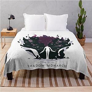 Domain of Shadow MonarchSolo leveling anime gifts Throw Blanket