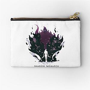 Domain of Shadow MonarchSolo leveling anime gifts Zipper Pouch