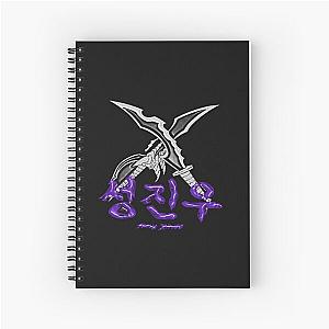 solo leveling characters fanart Spiral Notebook