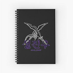 solo leveling characters fanart Spiral Notebook