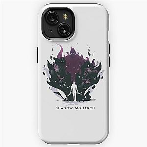 Domain of Shadow MonarchSolo leveling anime gifts iPhone Tough Case