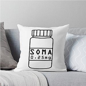 Soma 0.25mg Throw Pillow