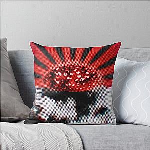 Soma Amanita Muscaria Mushroom Throw Pillow
