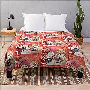 Soma and Erina Chibi Throw Blanket