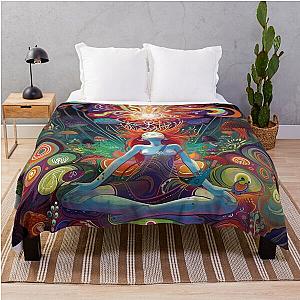 Soma Goddess Red Hair Throw Blanket