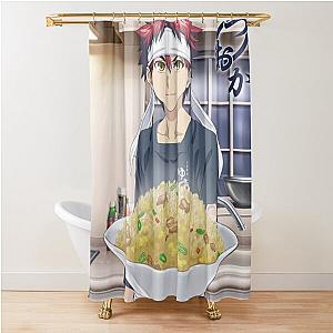 Fried Rice from Yukihira Restaurant - Yukihira Soma Shower Curtain