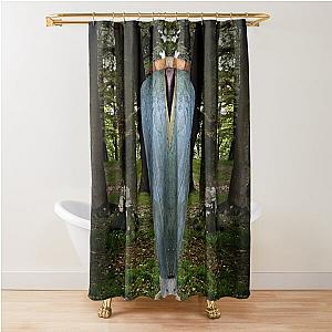 Blue Shower Curtain