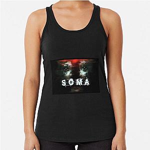 Soma logo Racerback Tank Top