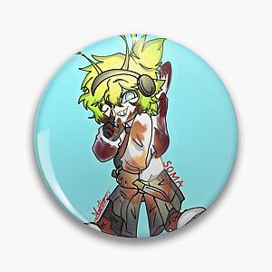 Alien sticker Pin