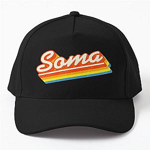 SoMa Retro Rainbow Baseball Cap