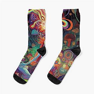 Soma Goddess with Red Hair Sock