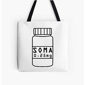 Soma 0.25 Mg All Over Print Tote Bag