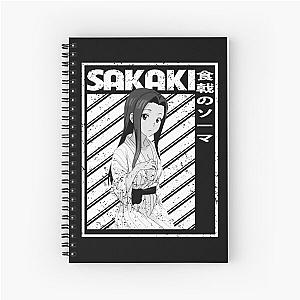 Sakaki Ryoko Shokugeki No Soma anime art gift for fans Spiral Notebook