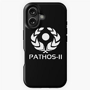 Soma Pathos II Logo Small White iPhone Tough Case