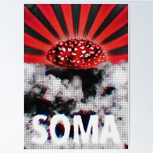 Soma Amanita Muscaria Mushroom Poster
