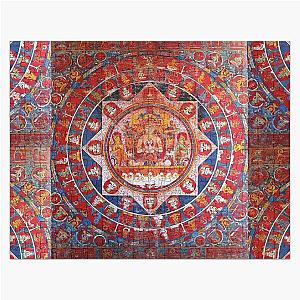 Mandalas Chandra Soma Hindu Moon God Jigsaw Puzzle