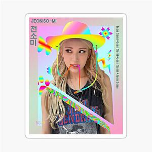 Jeon Somi Artwork Sticker