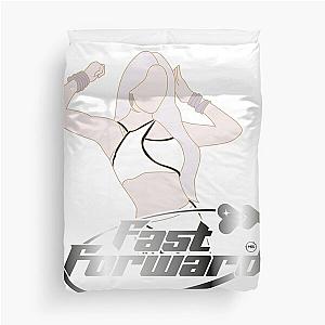 Somi silhouette in the fast forward era Duvet Cover