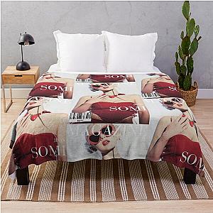Somi Magazine Cover Throw Blanket