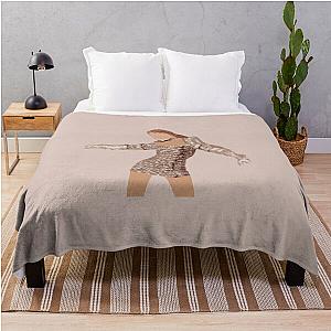 Somi Gold Jeweled Dress Throw Blanket
