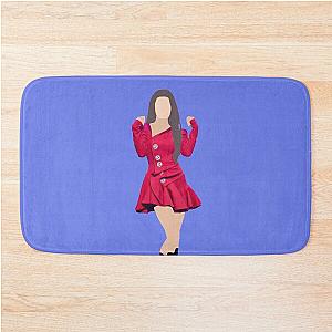 Somi Red Stage Dress Bath Mat
