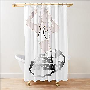 Somi silhouette style design shower curtain