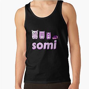 Somi what's waiting for you cat somi design Tank Top