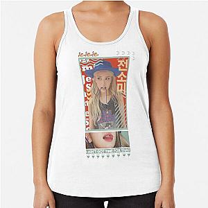 Somi Instagram Update Streetwear Style Racerback Tank Top