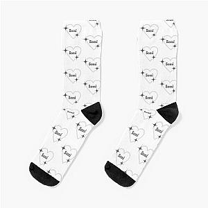 Somi Kpop Cute Heart Socks