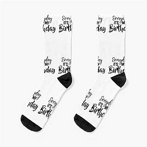 SOMI Everyday it's my birthday Socks