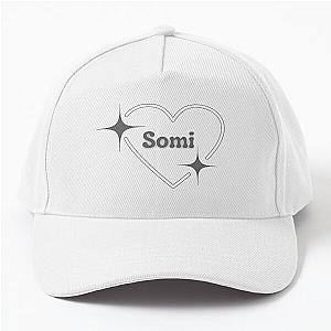 Y2k Jeon Somi Kpop Heart Baseball Cap