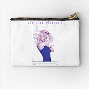 Jeon Somi Kpop Cute Purple Pouch