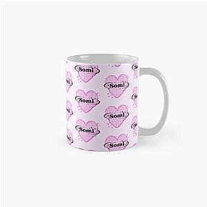 Somi K-Pop Heart Design in Pink Classic Mug