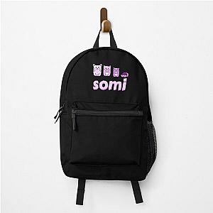 Somi what are you waiting for cat somi design backpack