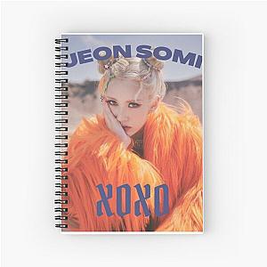 Jeon Somi Album Spiral Notebook