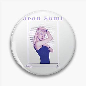 Jeon Somi Kpop Cute Purple Pin