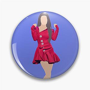 Somi Red Stage Dress Pin
