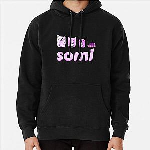Somi, what you waiting for? cat somi design Pullover Hoodie
