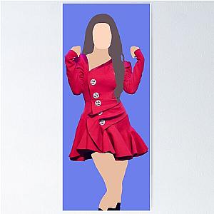 Somi Red Stage Dress Poster