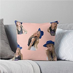 Somi Cowgirl Style Instagram update throw pillow