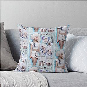 Jeon Somi y2k Throw Pillow