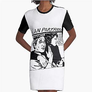 Alan Partridge  Original Sonic Youth Goo Parody Graphic T-Shirt Dress