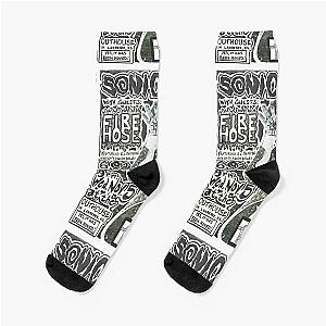 SONIC YOUTH PUNK CONCERT POSTER Promo  Socks