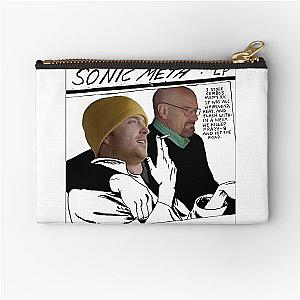 Breaking Bad Sonic Youth Style (Design). Meme. Zipper Pouch